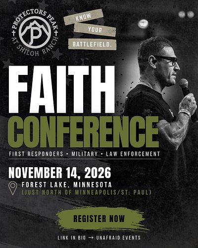 MINNESOTA! ⚔️

TIME TO UNDERSTAND YOUR BATTLEFIELD.

I’ll be joining Protectors’ Peak on November 14th for their Faith Confer...
