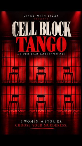 🔪 THEY HAD IT COMING. 💋

A 3 week chair dance & filming experience 🪑

🩸 TUESDAY SERIES
November 3 • 10 • 17
7:30–9:00 PM

OR
...