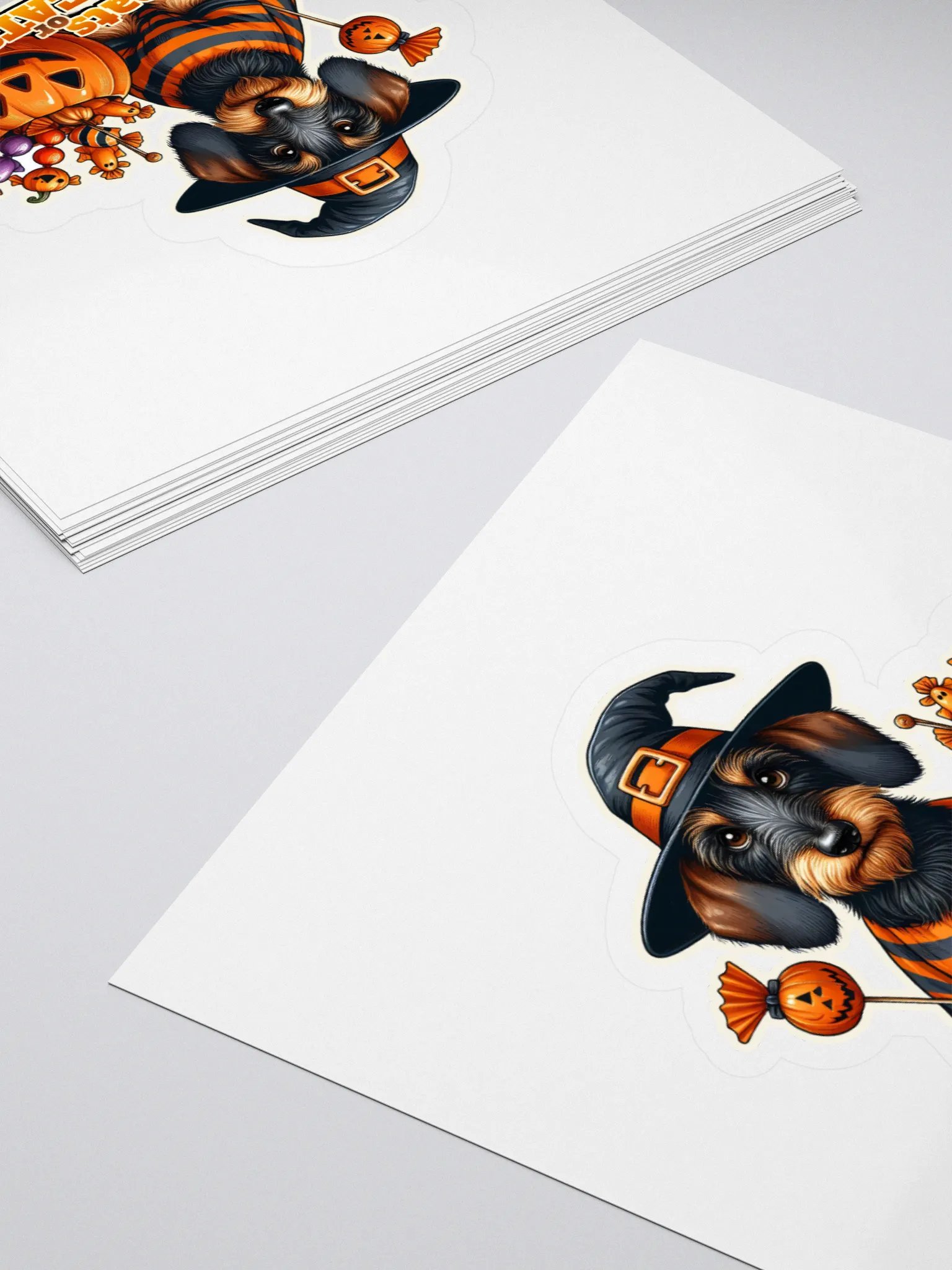 Dachshund Treat Halloween - Sticker product image (4)