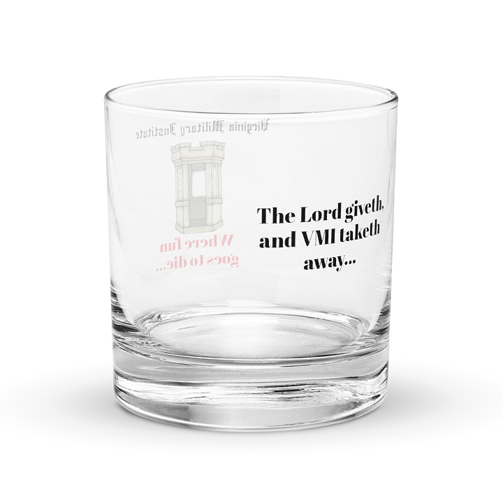 Where Fun Goes to Die Rocks Glass product image (2)