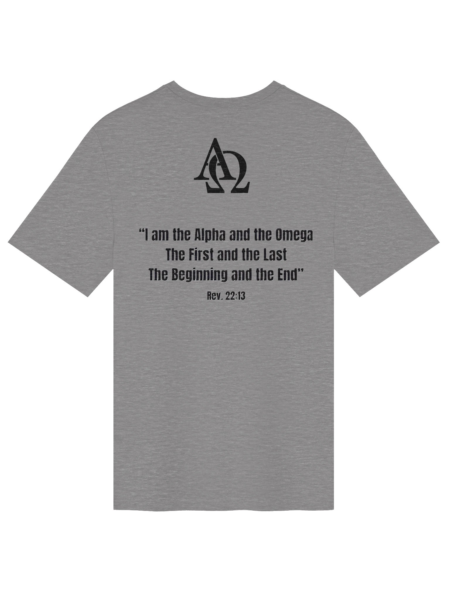 Alpha and Omega Unisex Organic T-Shirt product image (26)