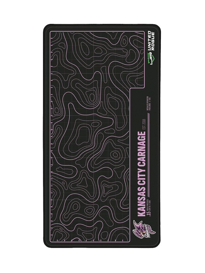 Kansas City Carnage Map Desk Mat product image (2)