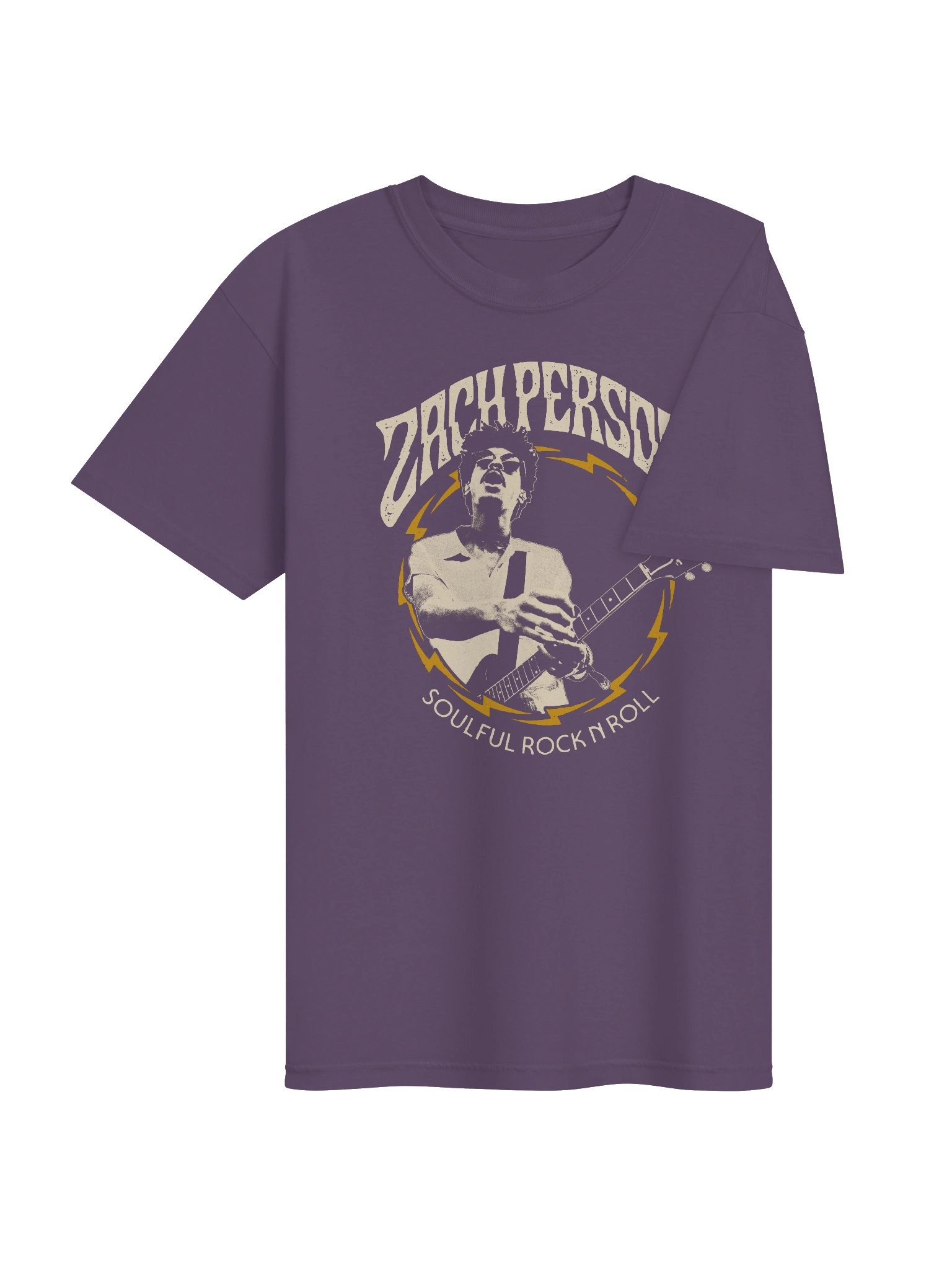 Soulful Rock N Roll Tee (Purple) product image (4)