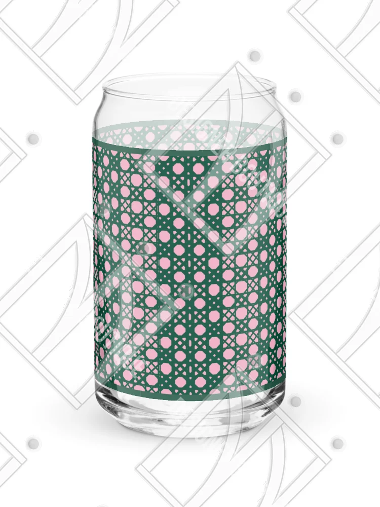 Verdant Garden Monogram C Can-Shaped Glass product image (8)