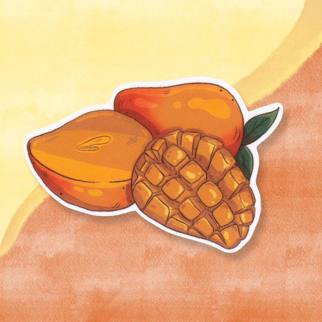 Carabao Filipino Mango Food Waterproof Vinyl Sticker product image (1)