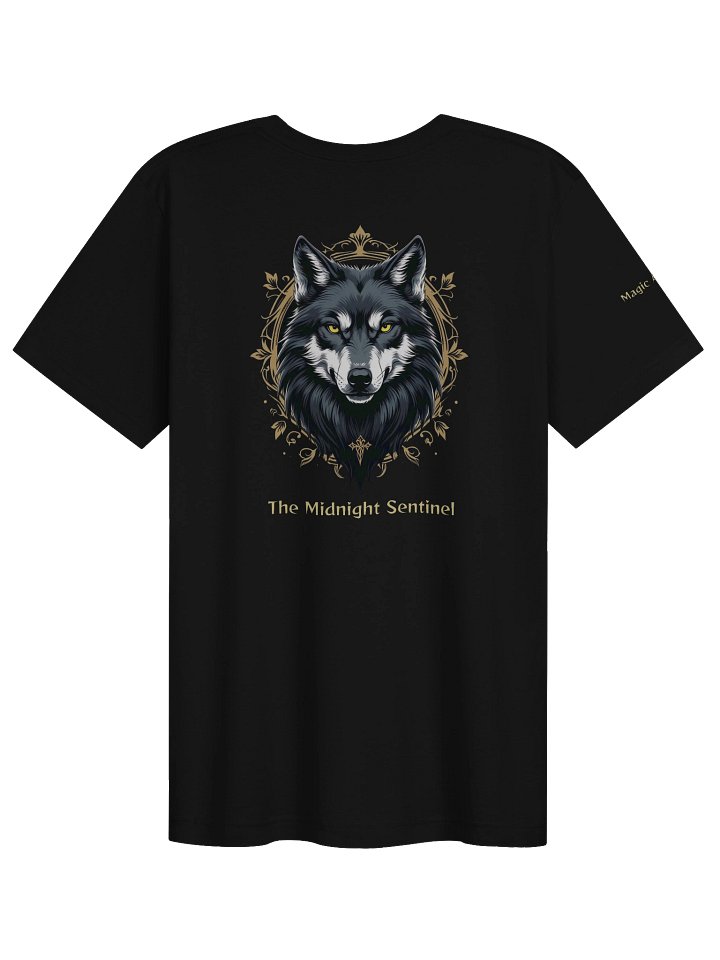Wolf – The Midnight Sentinel - Magic Animals T-Shirt product image (1)
