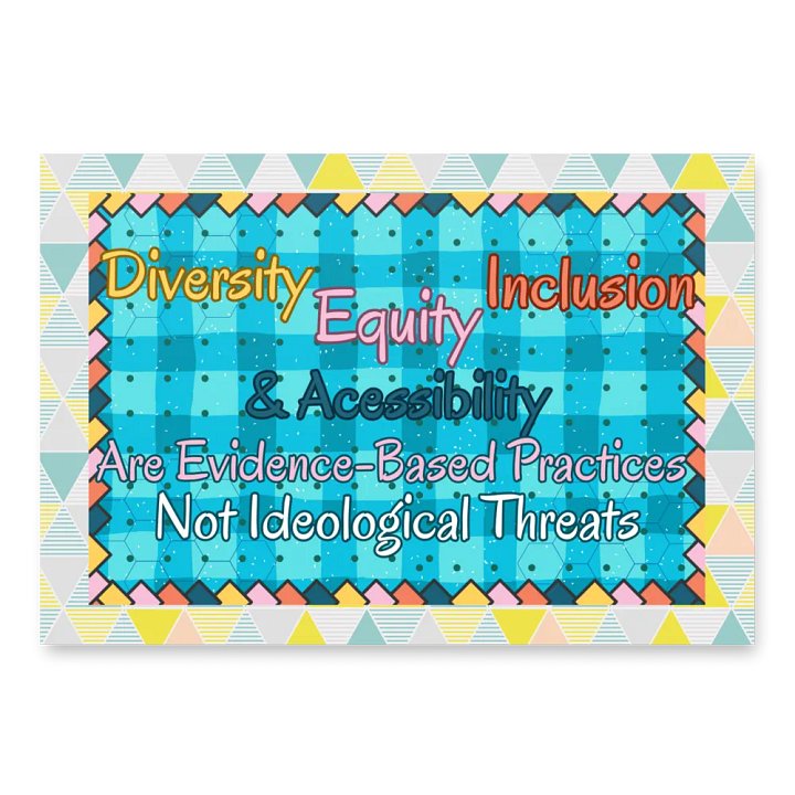 Hands Off DEIA, Evidence Based Practices, Protest Papers product image (2)