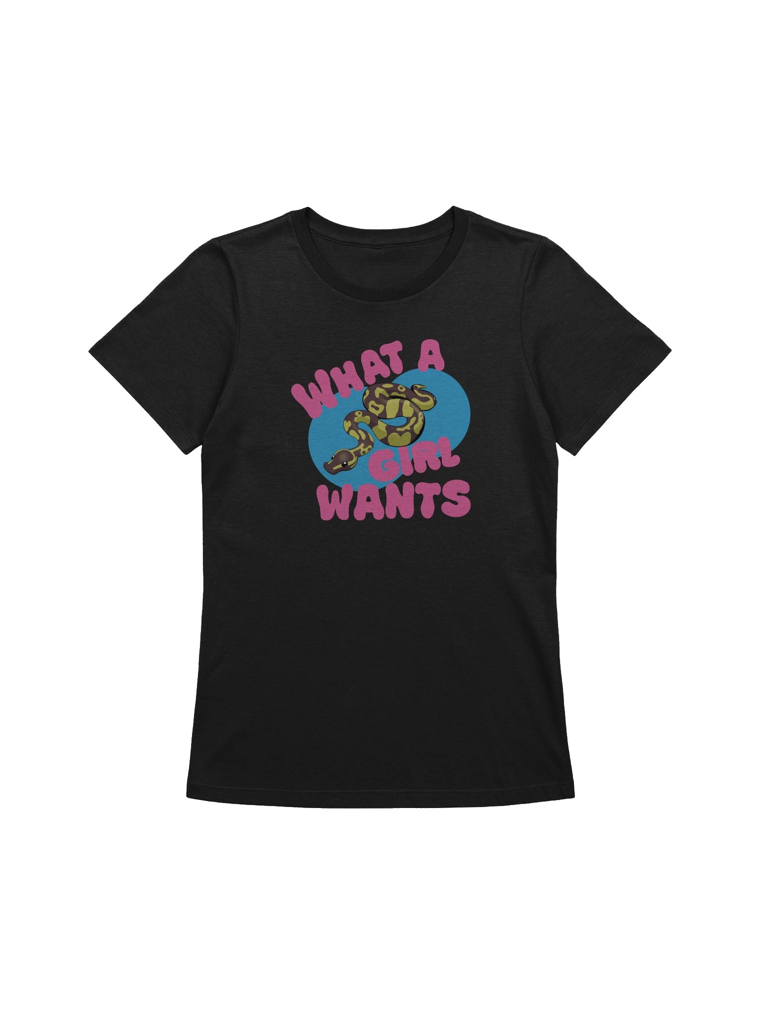What a Girl Wants - Ball Python | Women's Fit Tee product image (2)