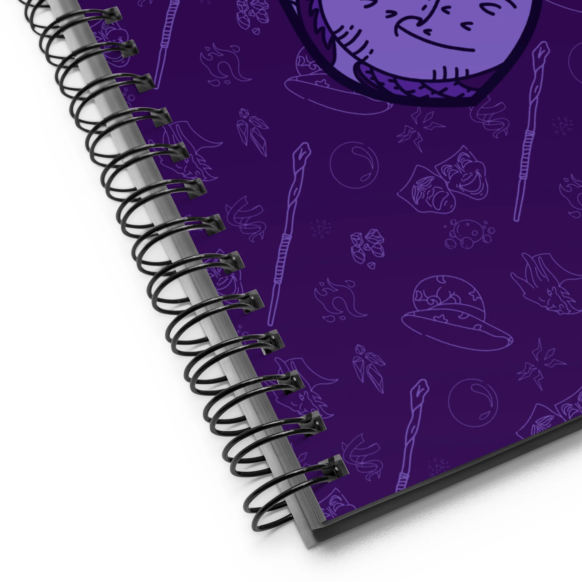 Sorcerer Sprial Bound Notebook product image (3)