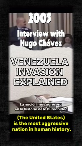The invasion of Venezuela is a war to steal oil & impose colonialism on a sovereign nation.

The United States government has...