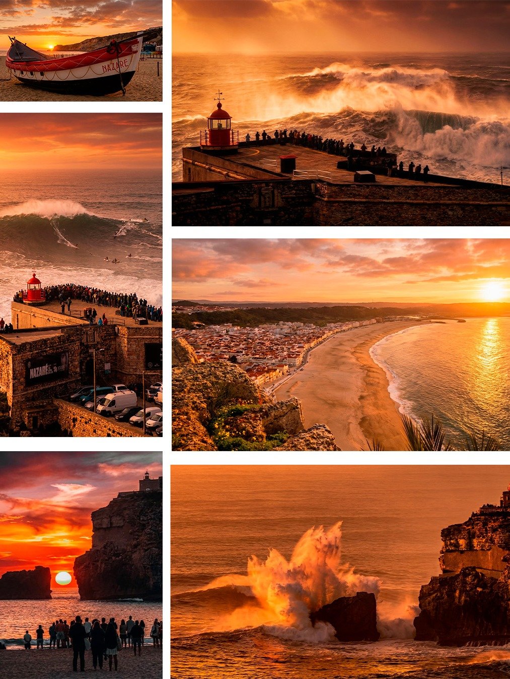 Nazaré Sunset Collection — The Golden Hour Series product image (3)