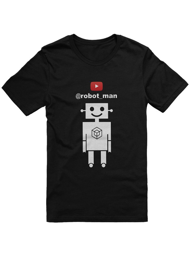 YouTube Robot Man T-shirt product image (1)