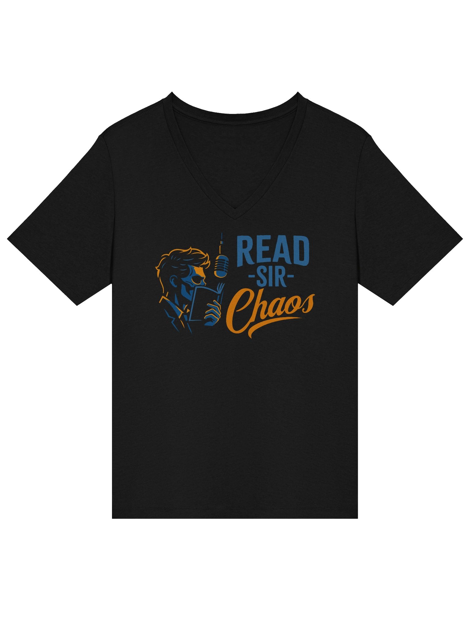 Read | Sir Chaos V-Neck T-shirt product image (3)