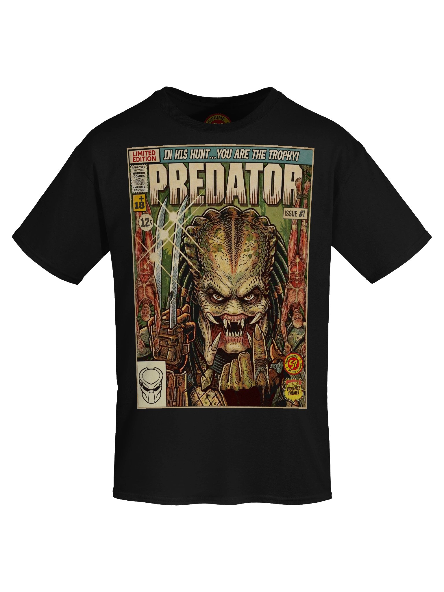 Predator Movie Comic Art (3) T-Shirt product image (5)