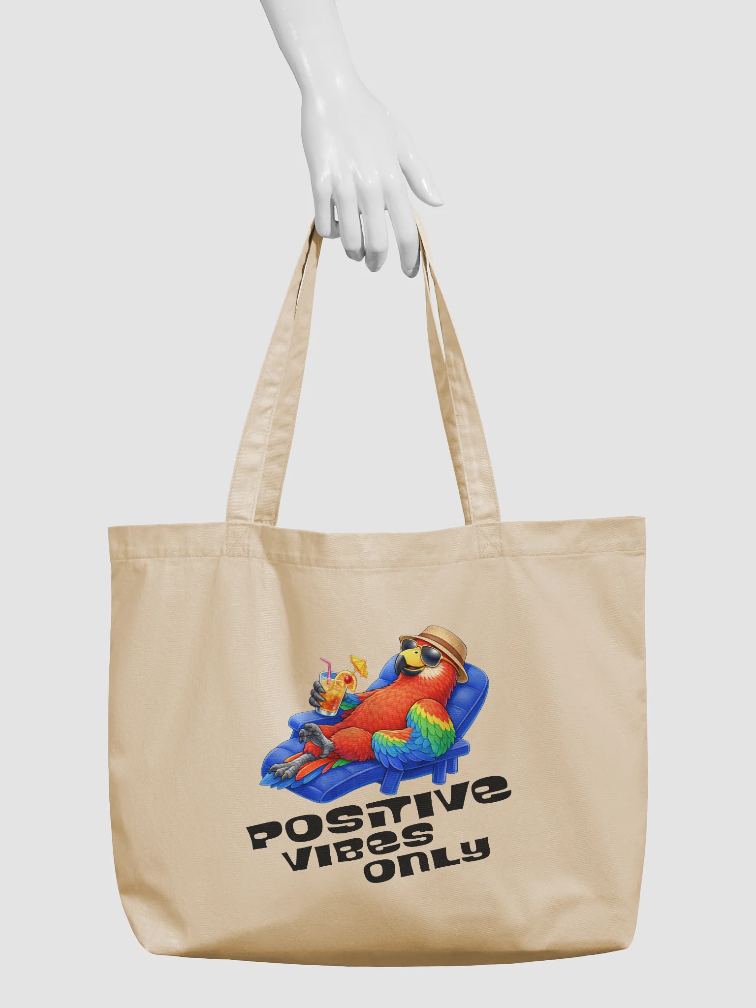 Positive Vibes Only Tote Bag product image (2)