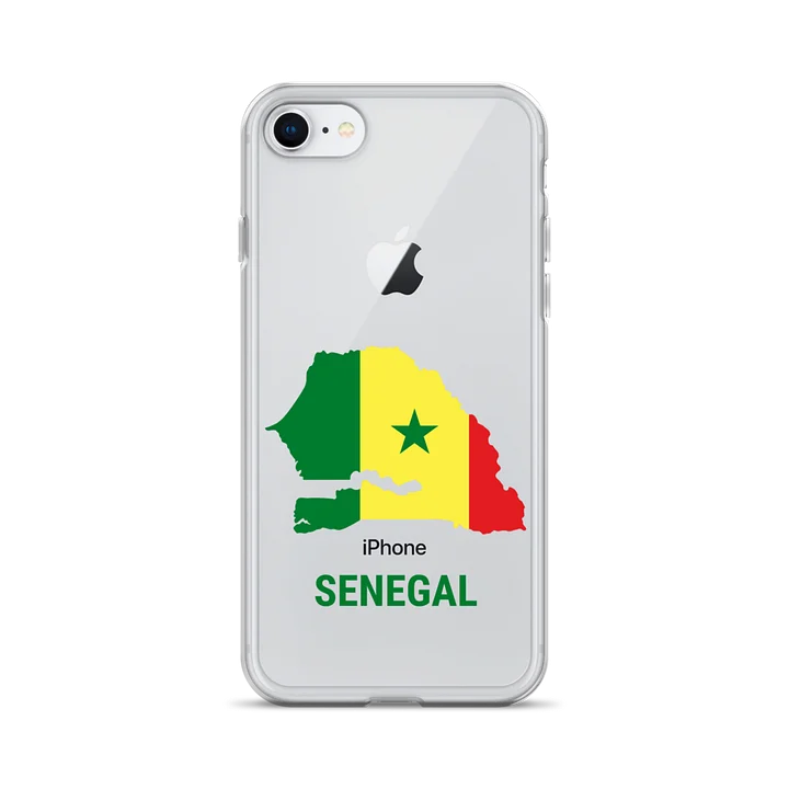 Senegal 2026 World Cup Flag iPhone Tough Case - Senegal Soccer Phone Cover - Dual Layer Protective Case product image (1)