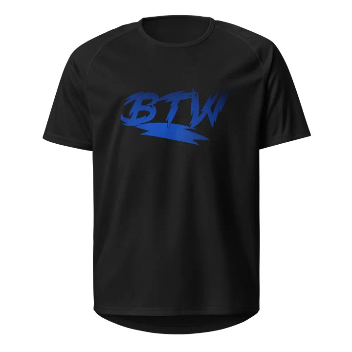 New BTW logo unisex sports jersey product image (1)