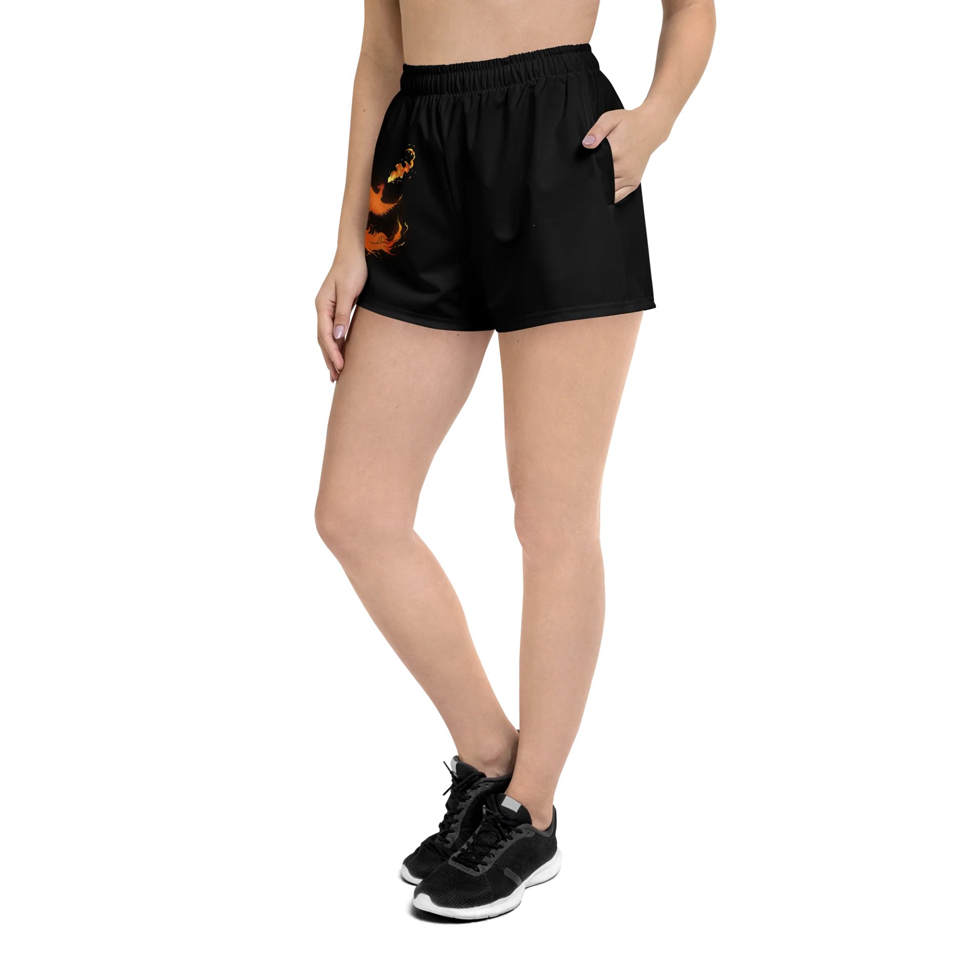 BurningPho3nix Athletic Shorts product image (2)