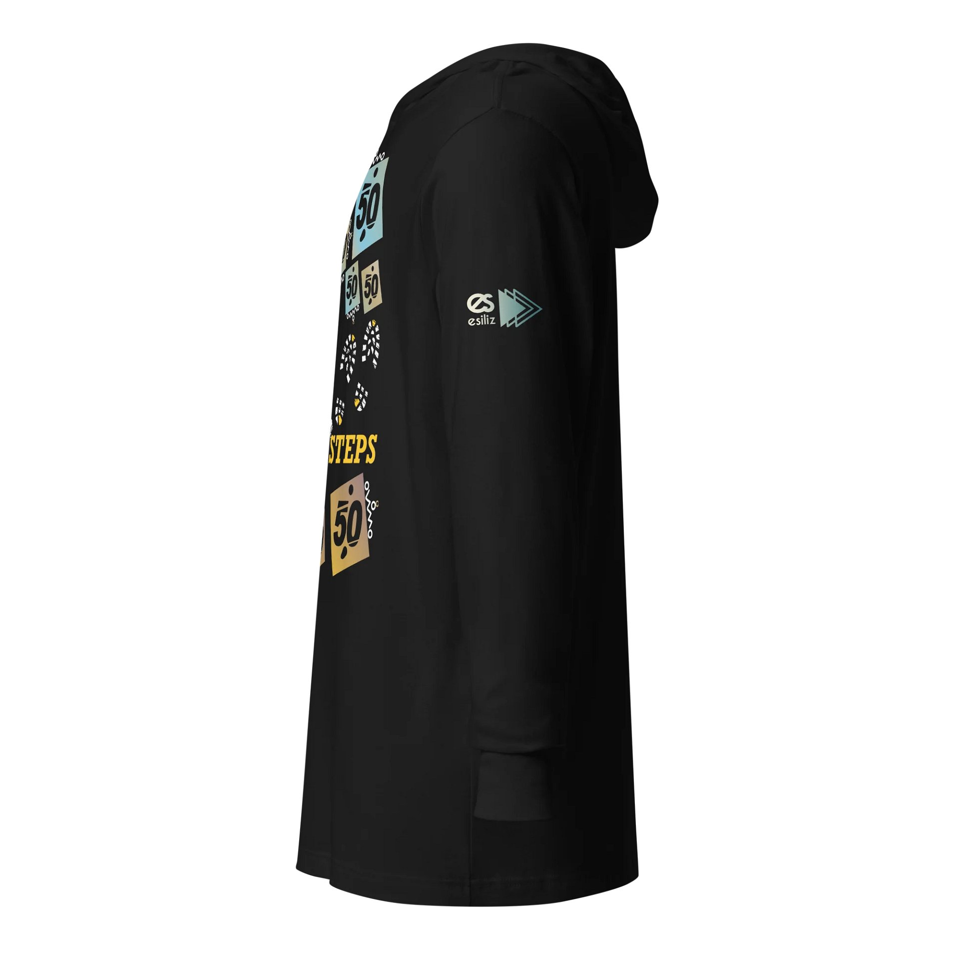 esiliz 50 and 100 Urban Grid Hoodie product image (7)