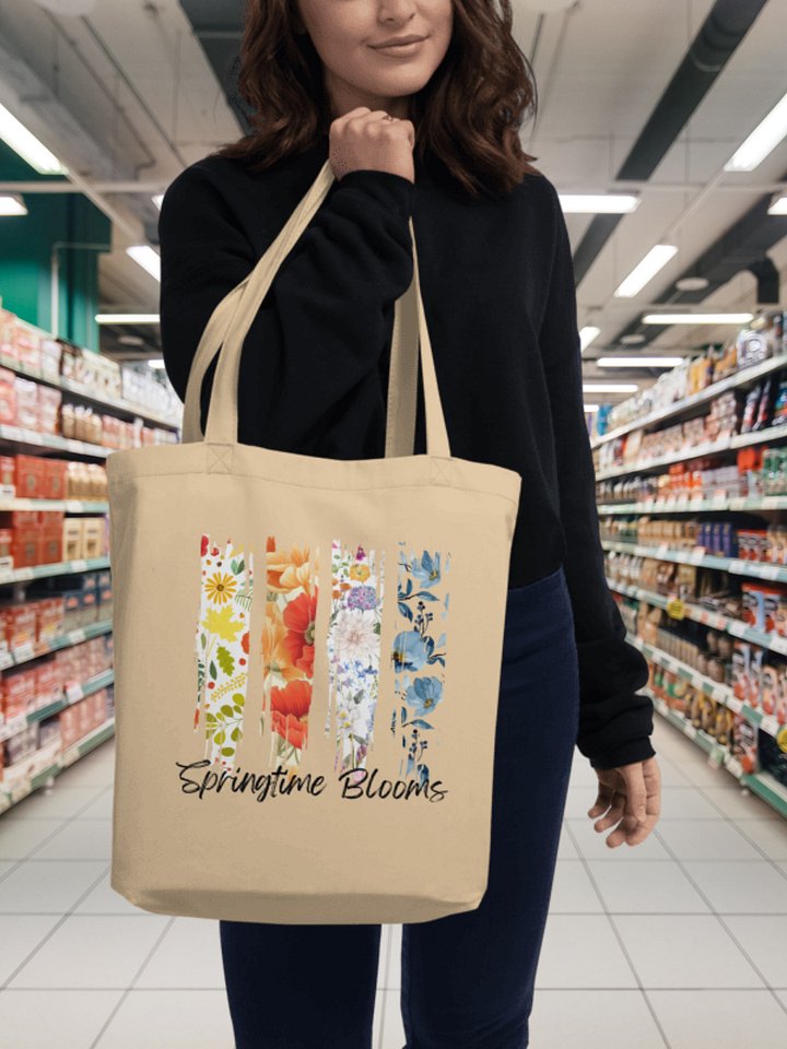 Springtime Blooms Eco-Friendly Tote Bag product image (1)