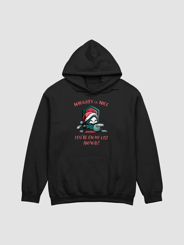 Grim Reaper Santa Naughty or Nice Hoodie product image (1)