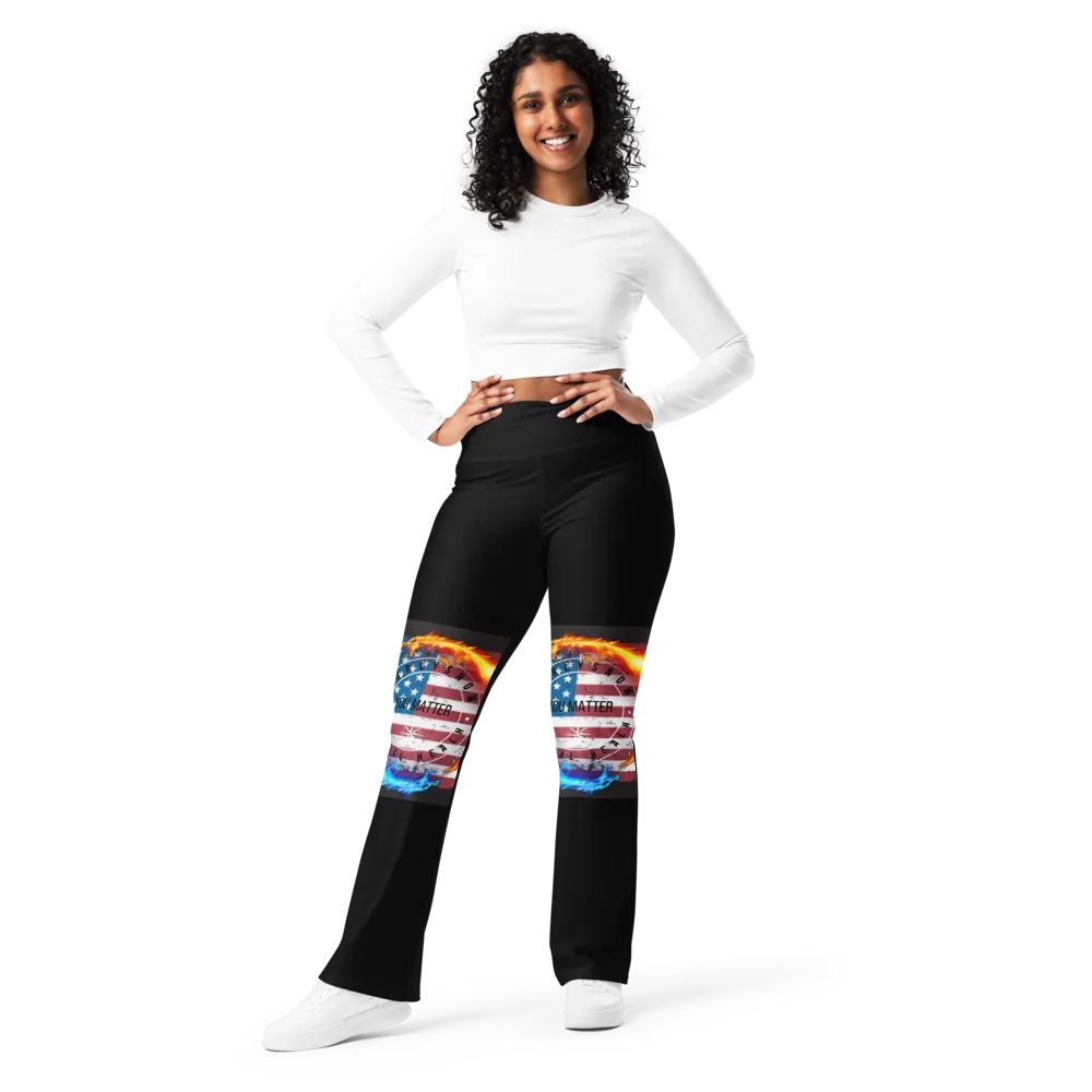 flare leggings- black product image (9)
