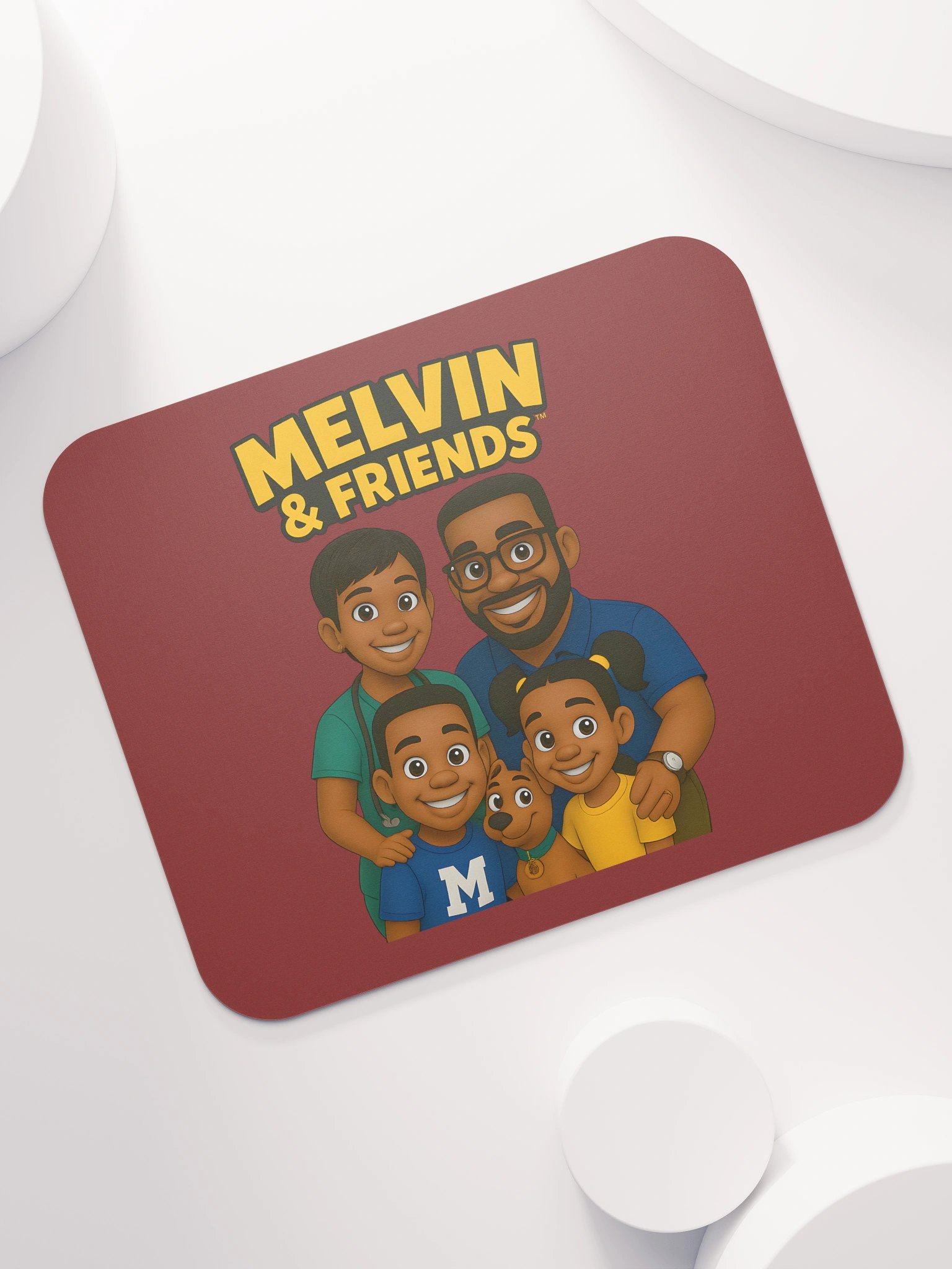 Melvin & Friends Classic Mouse Pad — Family Edition product image (7)
