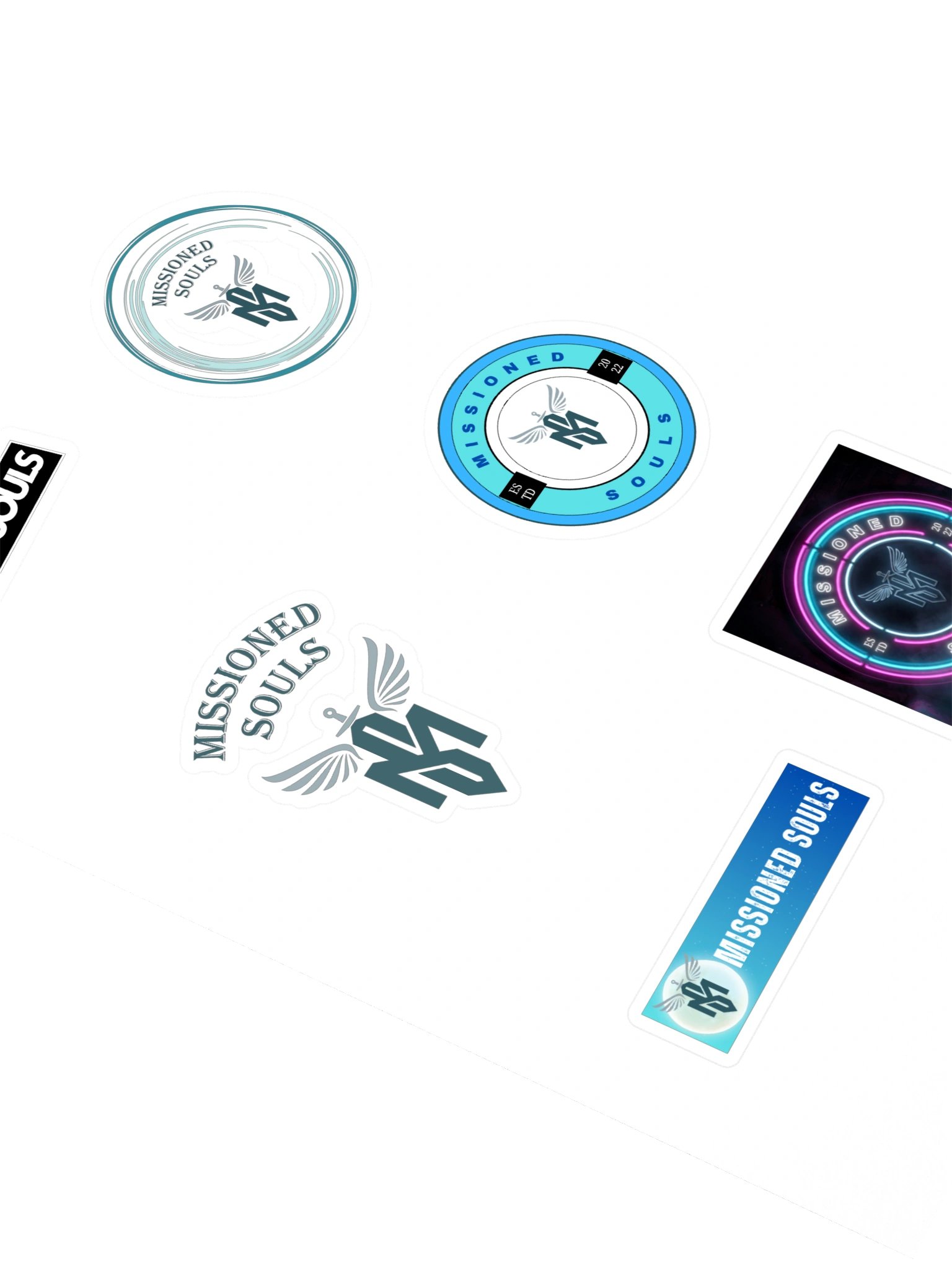 Missioned Souls Logo Sticker Sheet product image (2)