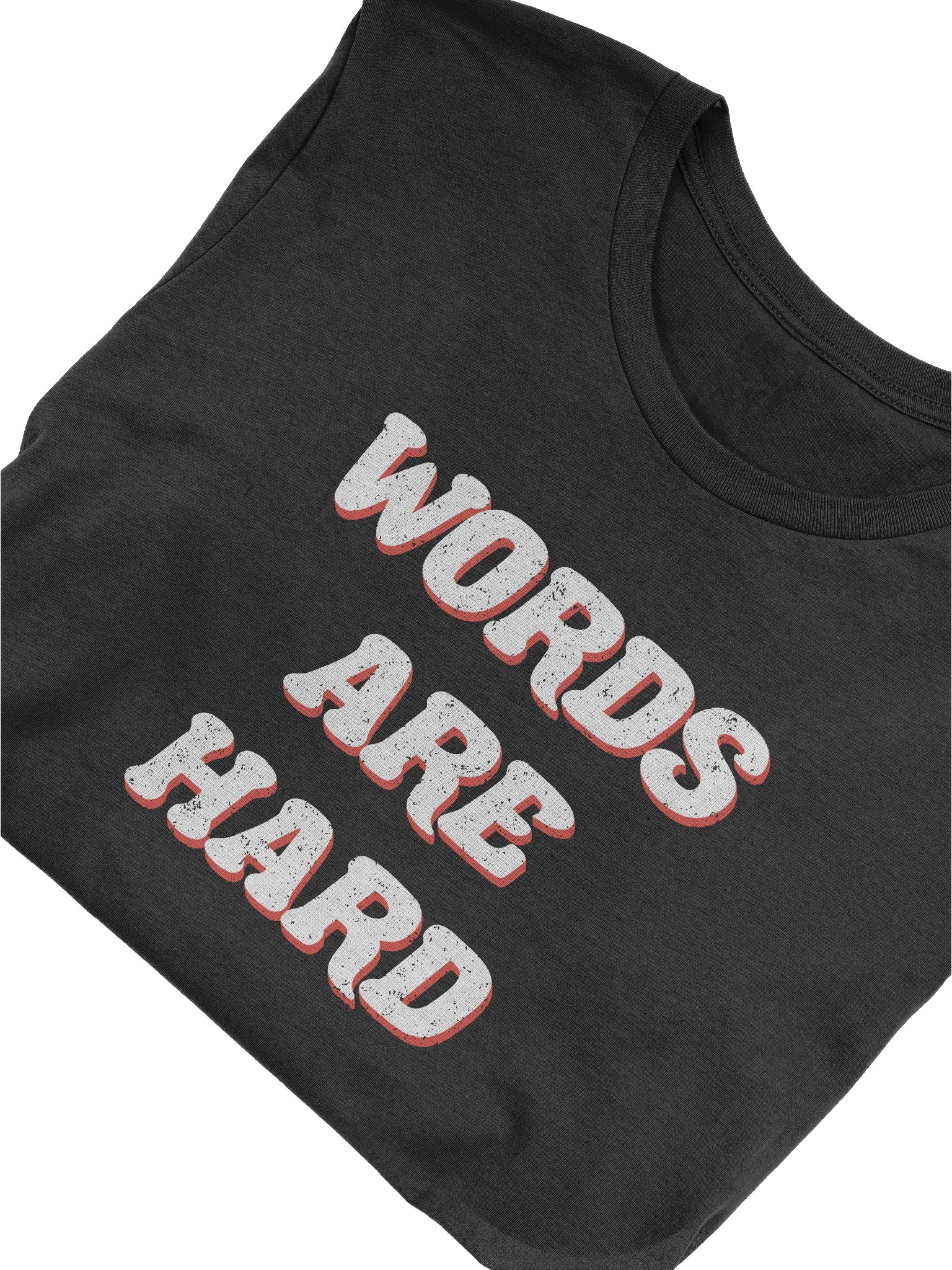 Retro Words Are Hard Tee product image (6)