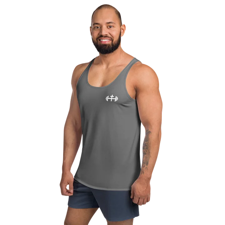 His House Mens Performance Tank - Grey product image (2)