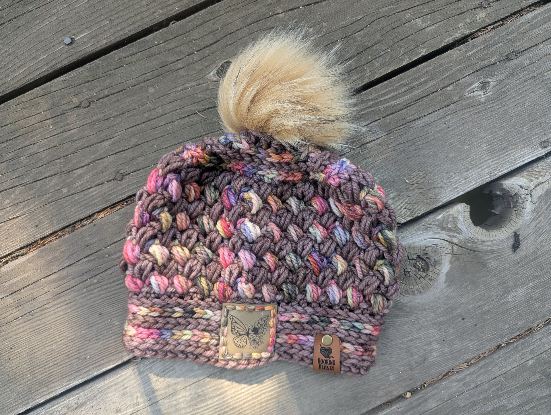 Aurora Beanie - Brown/vari product image (1)