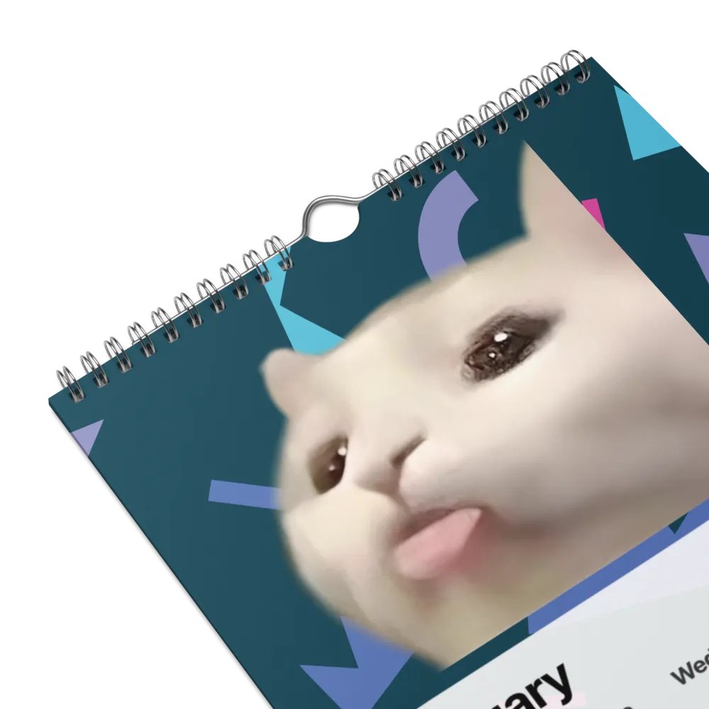 Wall Calendar (2024): Meme Cats product image (9)
