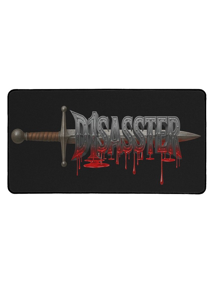 Strikethrough Desk Mat product image (1)