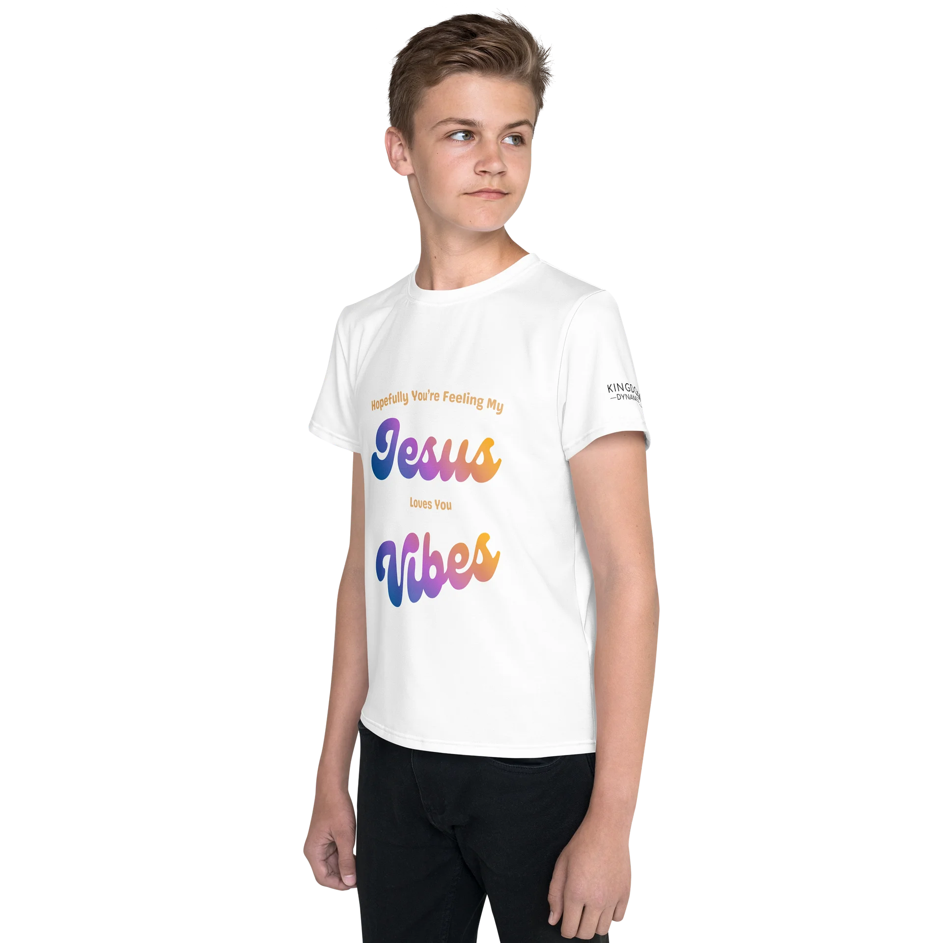 Jesus Vibes Youth Tee product image (4)