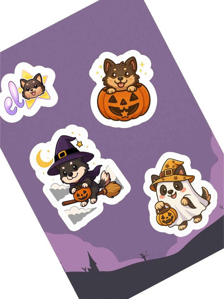 Hallo-Bean Stickers product image (1)
