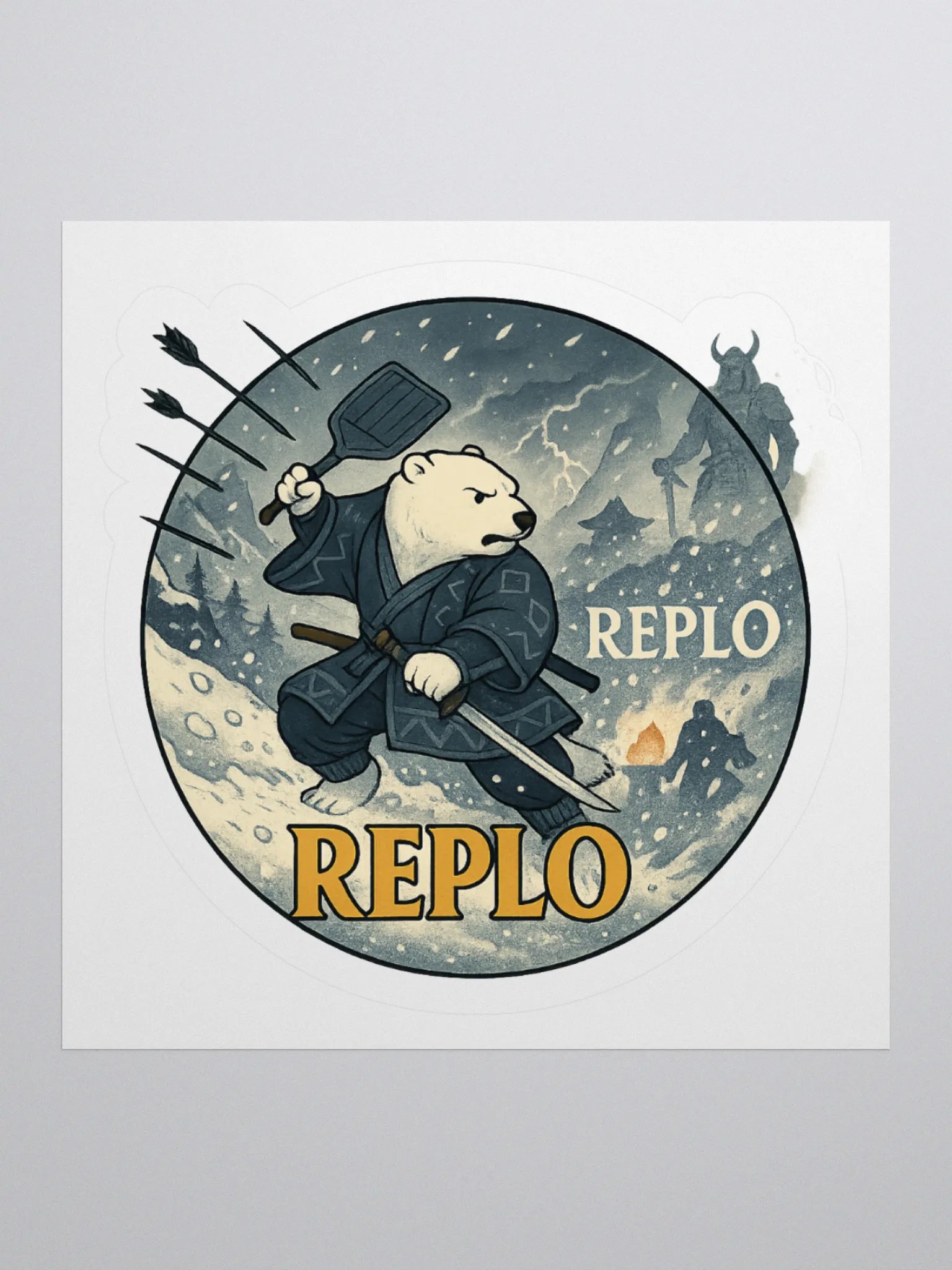 Replo Frostfang Defender Sticker product image (1)