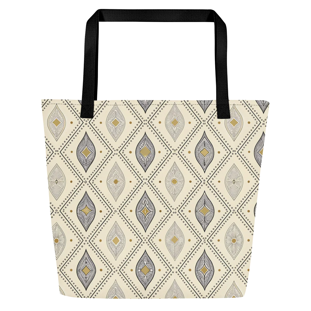 Leafy Diamond Tote Bag product image (3)