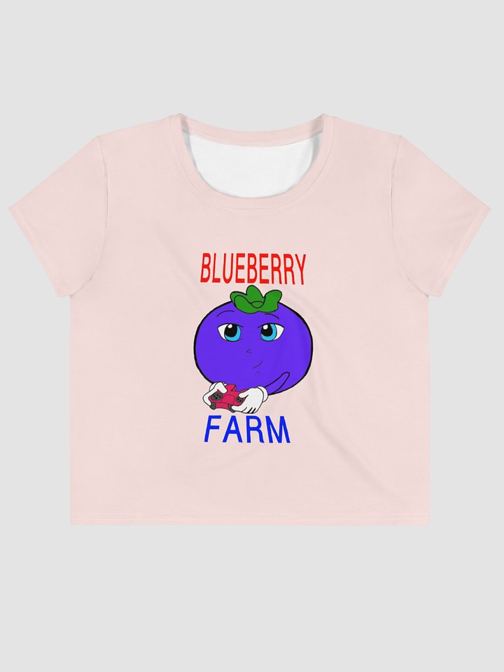 [blueberry098_] All-Over Print Crop Tee Sublicolor 132 product image (1)