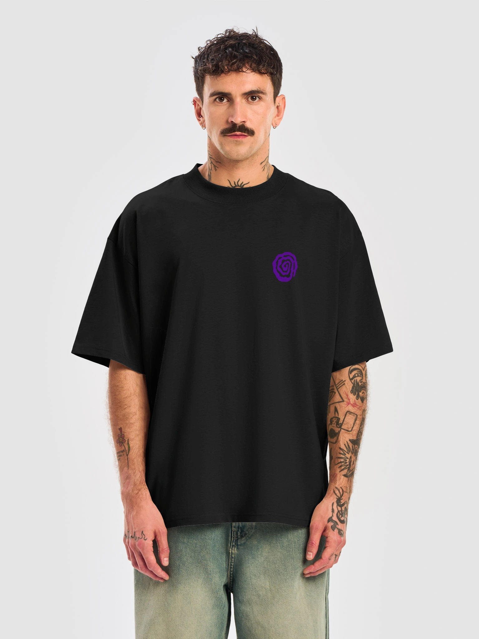 Thumbprint Oversized Tee product image (5)