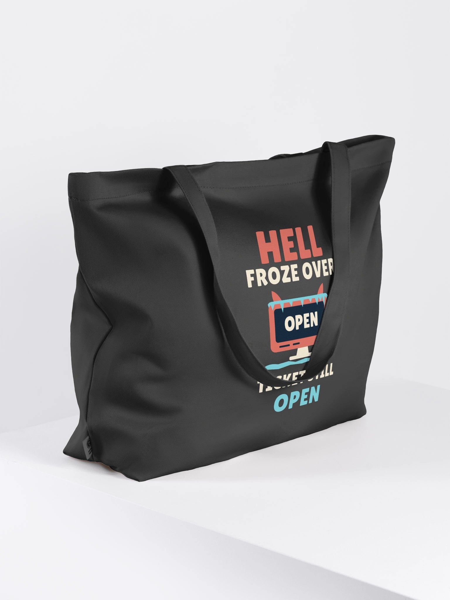PATB Hell Froze Over Ticket Still Open Cotton Tote product image (4)