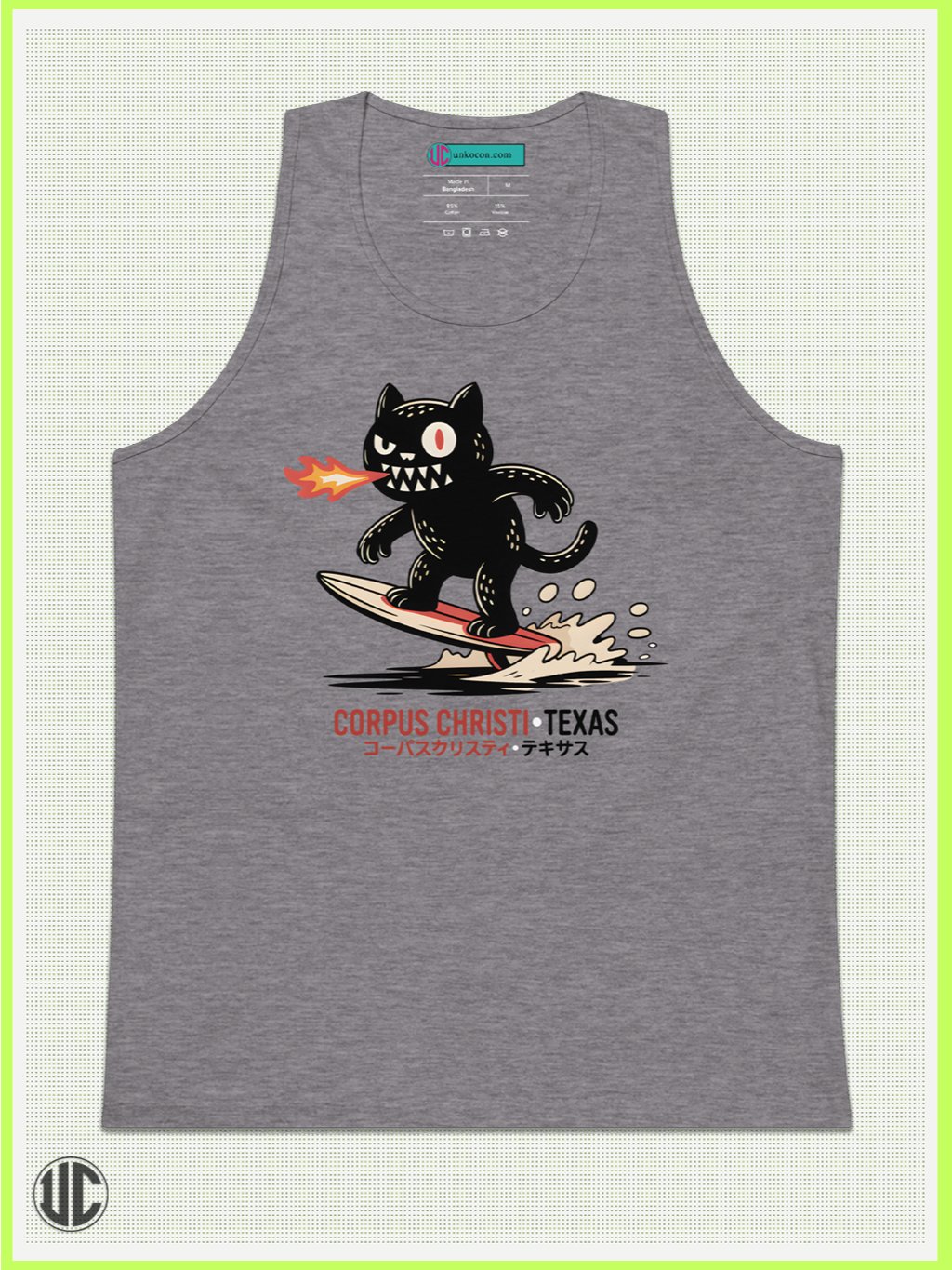 UnkoCon – Corpus Christi Surfer Men’s Tank Top product image (1)