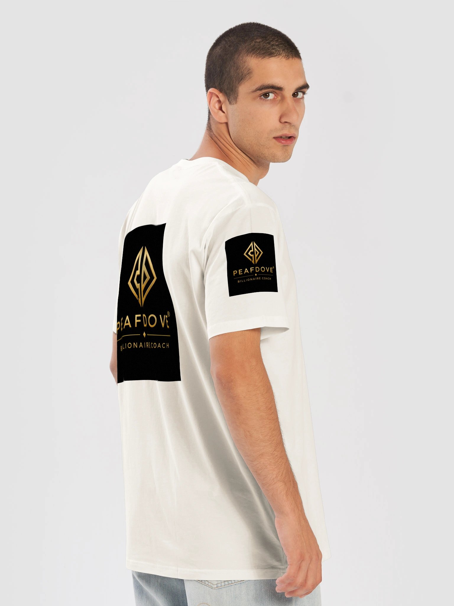 PEAFDOVE® BILLIONAIRE COACH™ Shirt ⚽👑 Train the Mind. Lead the Game. product image (2)