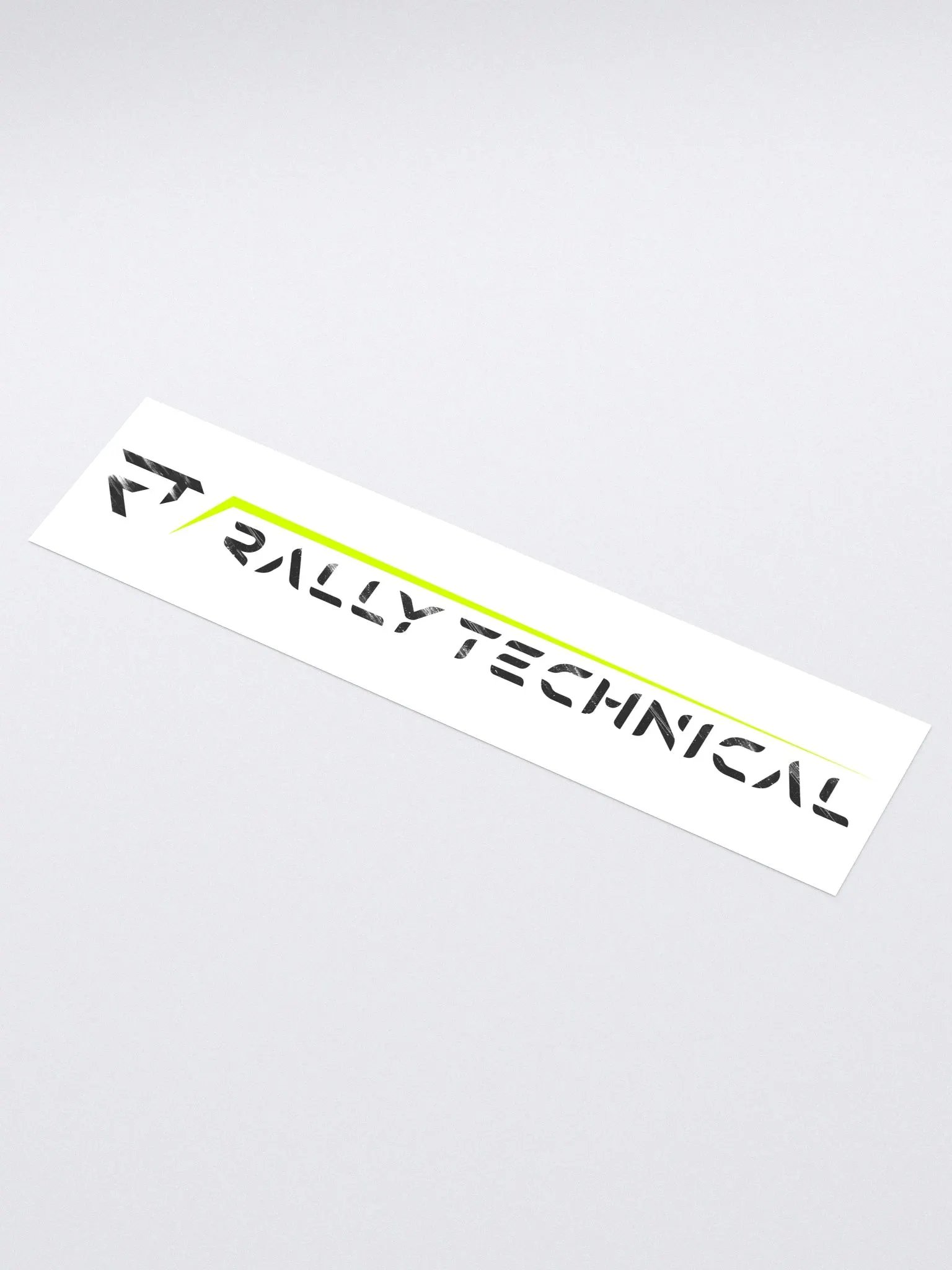 RALLY TECHNICAL Sticker 2 - White product image (1)