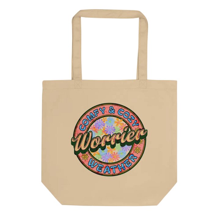 Worrier Comfy And Cozy Weather Blooms Eco Tote product image (1)