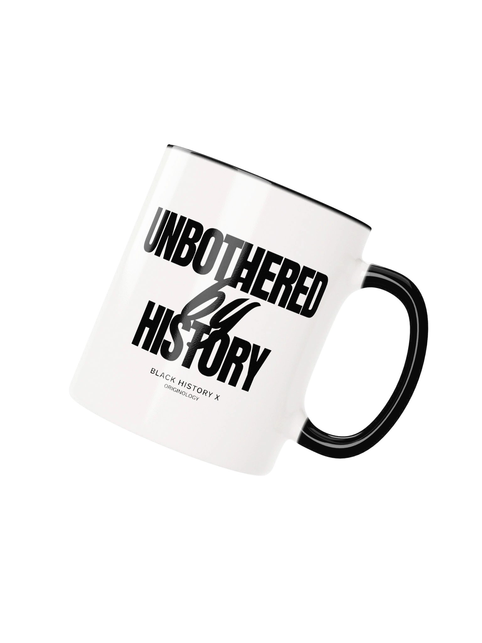 Unbothered by History | Two Tone Mug | Originology | Black History X product image (2)