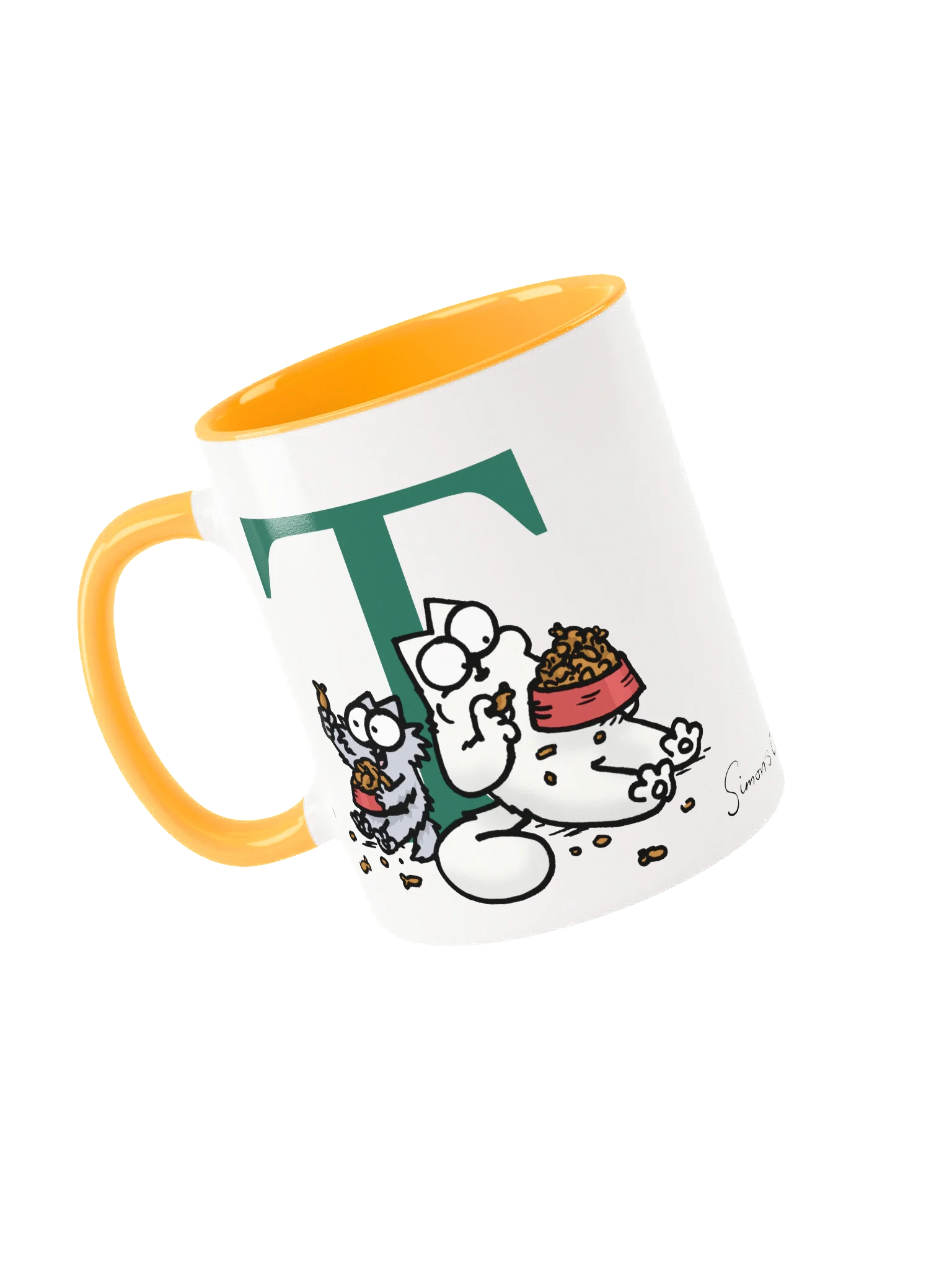 Cat Monogram Mug - T product image (3)