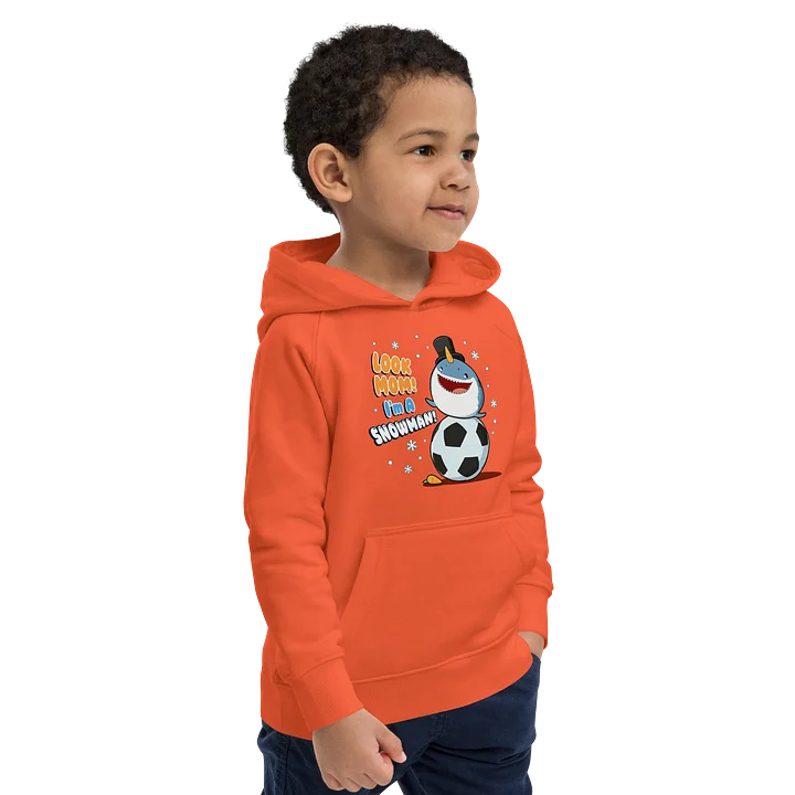 SNOWMAN Kids Eco Hoodie product image (2)