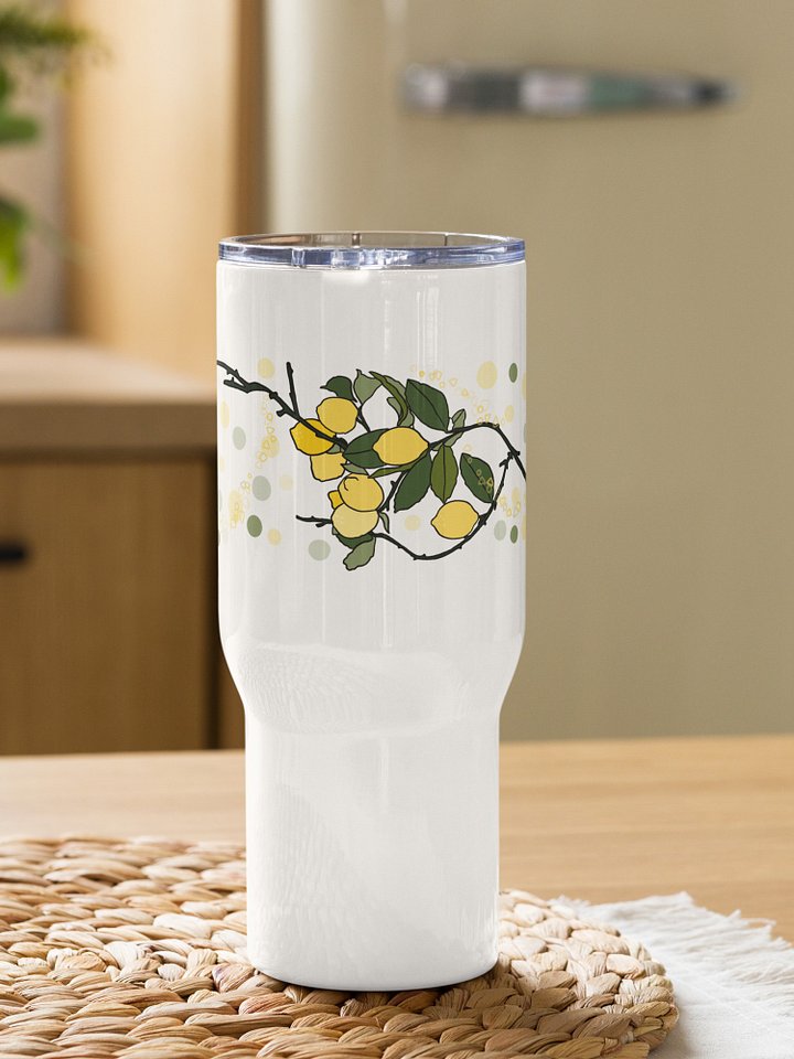 Lemon Summer Travel Mug product image (1)