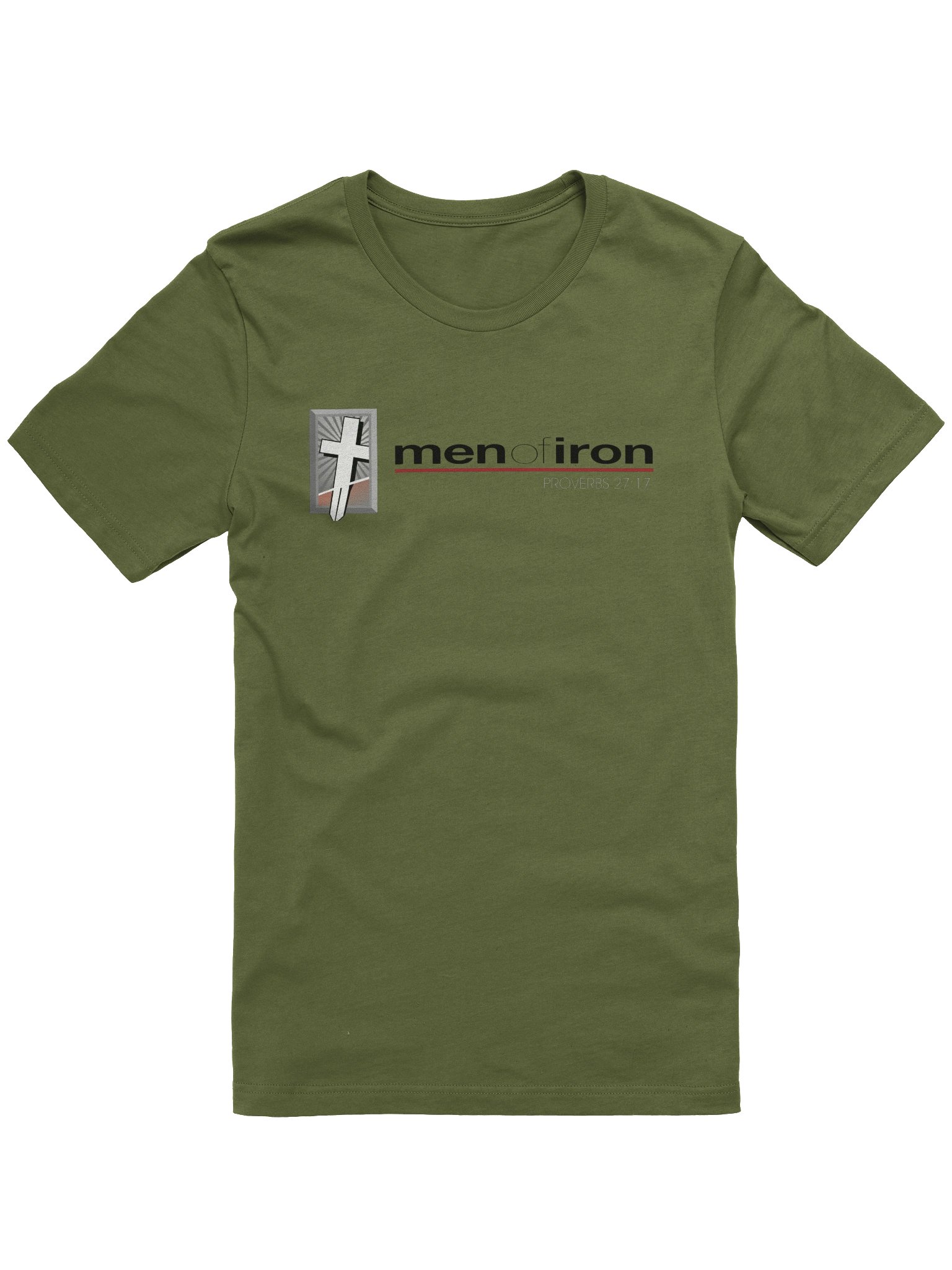 Men of Iron Throw Back Tee product image (2)
