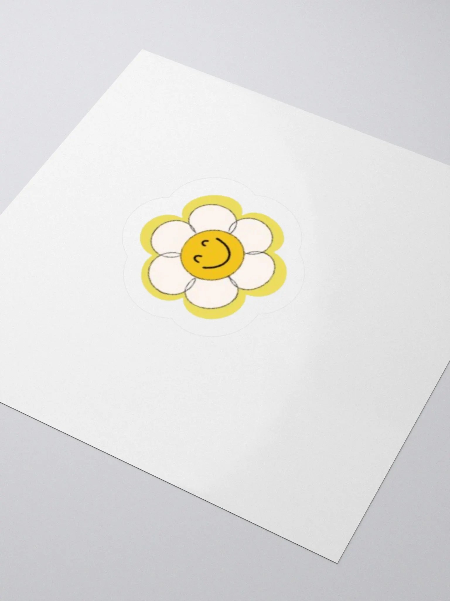Yellow Flower Sticker product image (3)